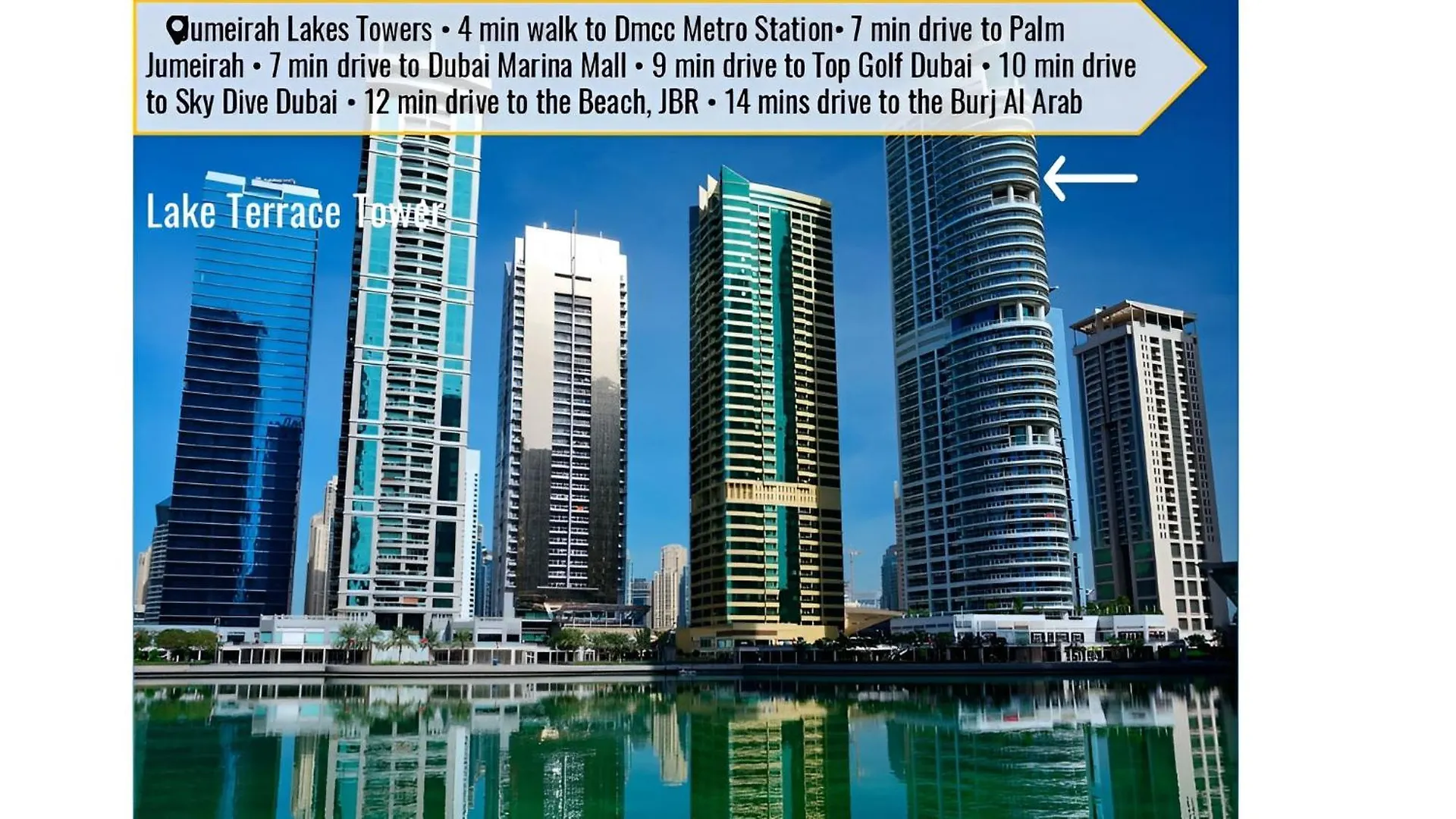 Lake Terrace Cluster D 1Bd 4-Min Walk To Metro Dubai